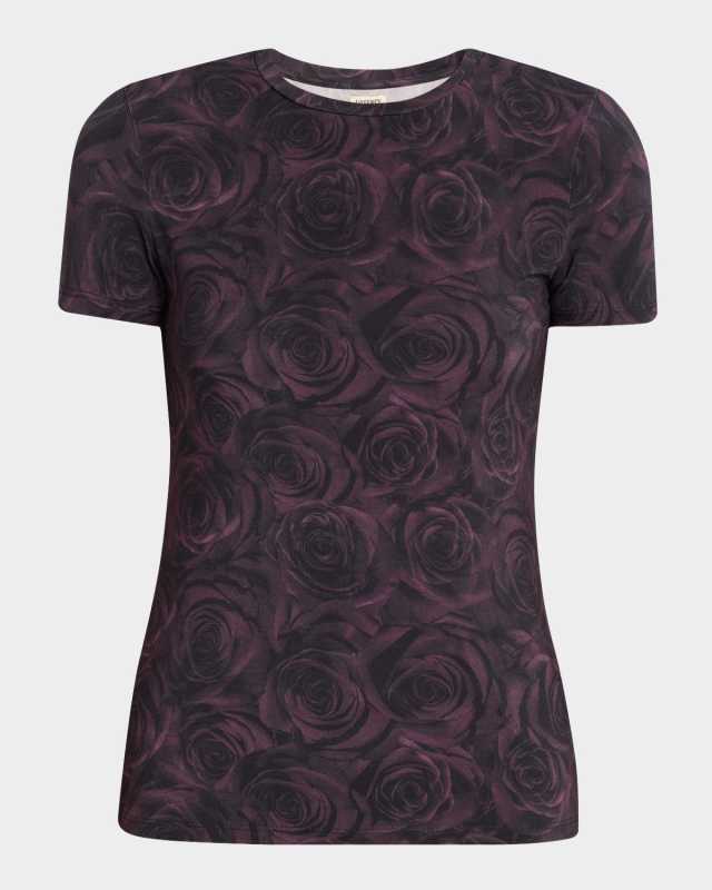 Ressi Short-Sleeve Rose Tee